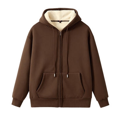 班尼路袋鼠兜开衫外套男款冬季