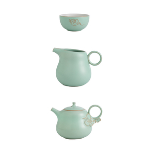 故宫淘宝｜祥云出釉茶具套装礼盒博物馆文创乔迁生日礼物送长辈