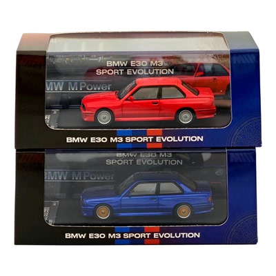 宝马E30M3SPORT合金车模摆件