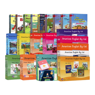 盖世童书 点读版美版柯林斯大猫英语分级阅读原版collins big cat 儿童英语启蒙绘本英文阅读书籍图画书宝宝幼儿园小学早教读物