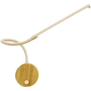 led夹子式大学生护眼书桌夹灯宿舍床上卧室床头灯可充电调光台灯