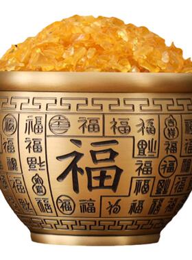 黄铜米缸纯铜百福缸聚财