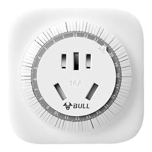 公牛机械定时器插座间歇循环开关热水器鱼缸冰箱24小时自动通断电