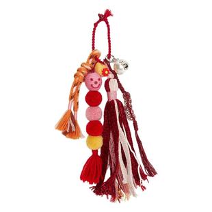 Tagi. x Monkee《金多多》羊毛毡毛线手工编织流苏新年挂件