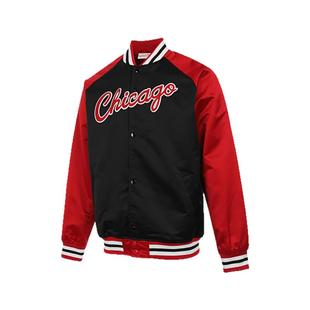 mitchell&ness25秋冬夹克美式经典防风保暖御寒立领棒球外套男MN