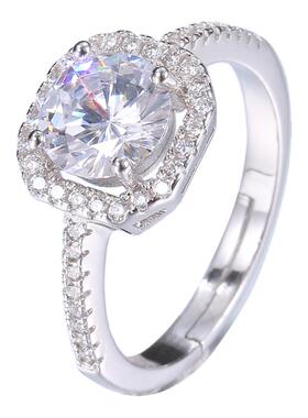 结婚仿真求婚钻戒一对