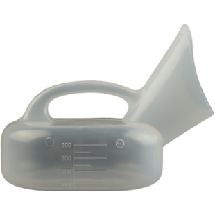 女用尿壶卧床专用夜壶接尿器老人小便器女士卧式尿壶小便壶送刷子