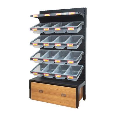 超市散称零食货架靠墙多层展示架