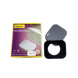 铝合金方形遮光罩适用佳能尼康富士索尼52/55/58/62mm金属遮阳罩