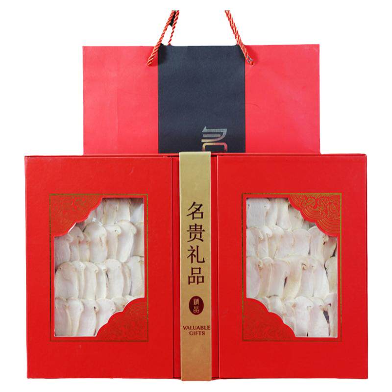 野生松茸干货礼盒松耸片礼品商用