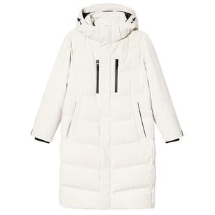 PSALTER诗篇连帽立领鹅绒填充长款风衣式羽绒服女冬款