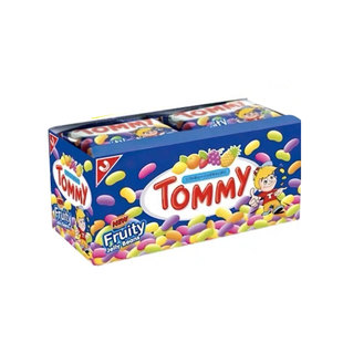 泰国进口UNITED TOMMY什锦水果软糖果橡皮腰豆糖儿童零食生日礼物