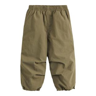 马克珍妮男女童户外风降落伞裤儿童束脚裤休闲裤春秋款童装231672