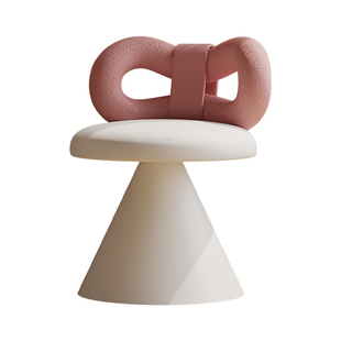 可旋转化妆椅蝴蝶结造型化妆凳可360度旋转转动梳妆椅梳妆台椅子