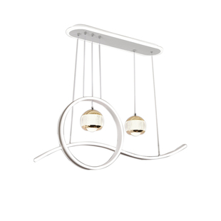 餐厅吊灯2025年新款现代简约长条灯高端大气创意个性餐桌吧台吊灯