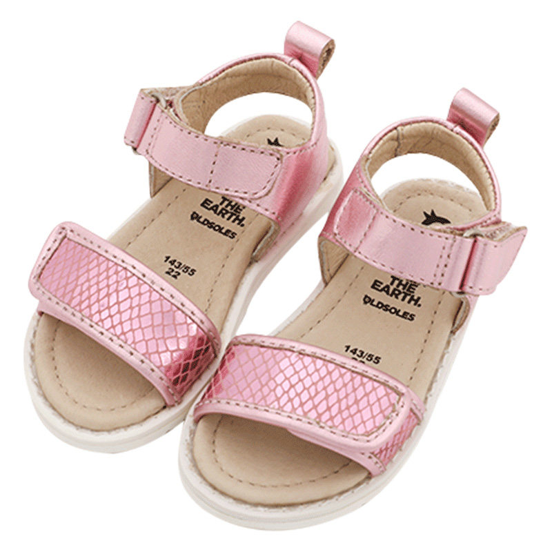 【断码清仓】澳洲Old soles儿童凉鞋男女童鞋子夏软底宝宝牛皮
