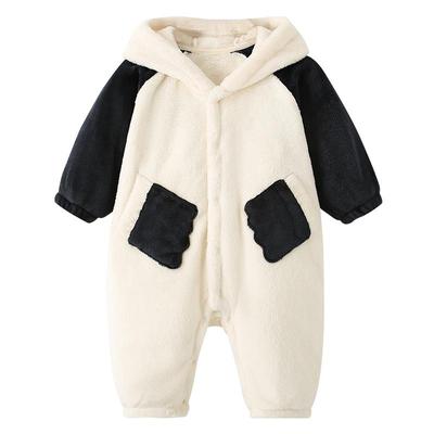 宝宝动物造型连体衣法兰绒睡袋