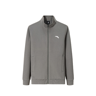 安踏全天候商务立领夹克男士外套