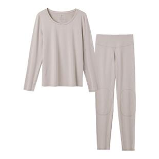 ubras含羊毛加倍暖套装情侣保暖内衣女肌底衣秋衣裤男加绒可机洗