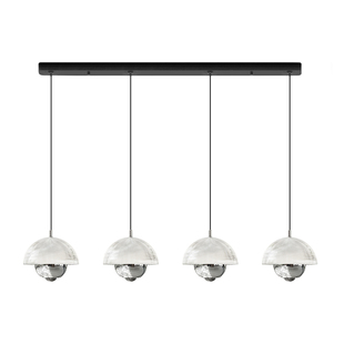 诺克玲兰餐厅吊灯创意个性艺术饭厅茶室吧台岛台轻奢高级感餐桌灯