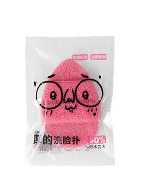 鹿踪洗脸扑柔软亲肤泥膜专用