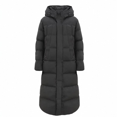 AIMISS爱美斯90鹅绒长款羽绒服女冬季新款连帽巨好看的冬装羽绒服