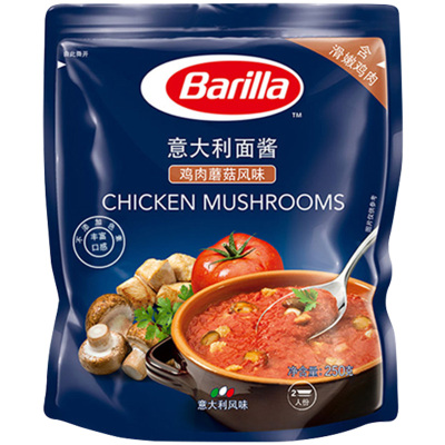 百味来鸡肉蘑菇250g意大利面酱