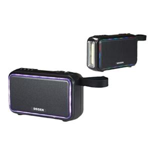 德劲DE628便携式FM调频收音机插卡蓝牙音响太极拳晨练听书录音机