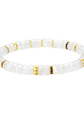 周大生转珠阁天然和田玉手串