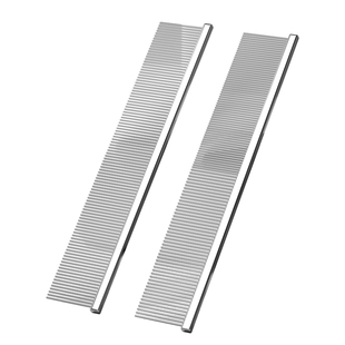 猫咪专用疏密齿梳去浮毛开结长短毛猫梳子长短针双齿排梳清洁蓬松