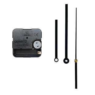 天王星挂钟机芯卡扣12寸全套带指针电池石英钟表配件扫秒静音表芯