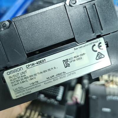 议价Disassembled  Plc Expansion Cp1w40Edt Excellent Conditio