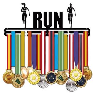 金属奖牌展示架马拉松奖牌挂钩挂架墙上壁挂收纳运动跑步体育勋章