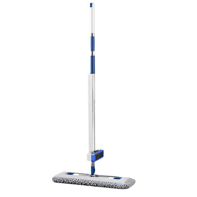 45CM大号免手洗平板拖把加厚雪尼尔家用懒人拖地神器不锈钢加粗杆