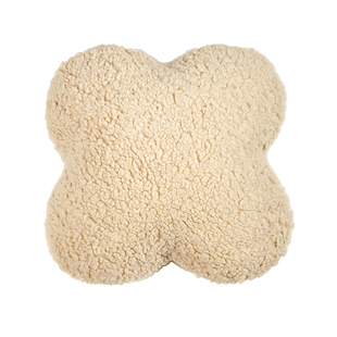 范店奥利弗四叶草毛绒抱枕沙发客厅靠背车载床头靠腰枕抱枕套含芯