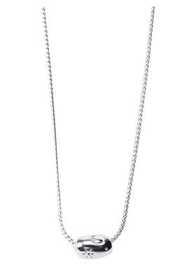 韩国pinafs925银锁骨链小众设计