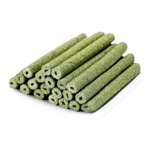 赫尔达兔子草棒提摩西提草侏儒兔兔专用磨牙棒零食膨化荷兰猪豚鼠