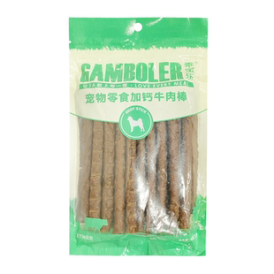 麦富迪乖宝乐加钙牛肉棒400g烘干宠物狗狗零食补钙营养成幼犬高钙
