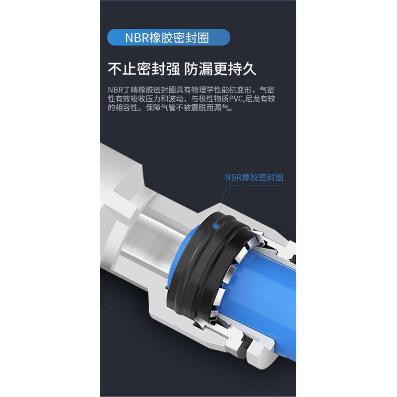 气动气管快速接头快速接头直角90度塑胶弯头PV-04 06 08 10 12 16