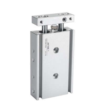 亚德客双导杆活塞双轴气缸TR带磁