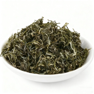 艾草茶头茬艾叶茶野生食用艾叶头艾尖艾芽茶艾灸茶艾蒿茶叶香艾尖