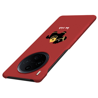 马上发财适用vivoy500pro手机壳新年y500保护套vivo马年丫500硬壳por半包边防摔大孔y500pro卡通过年男女可爱