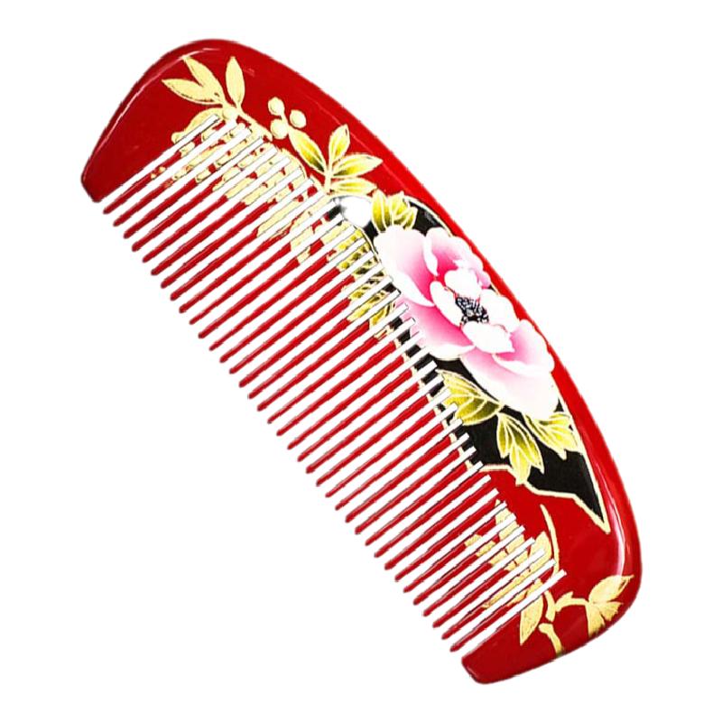 黄杨木古风小号工艺品嫁妆梳子