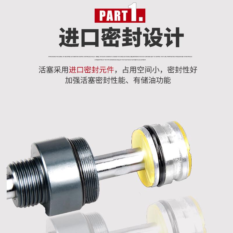 迷你气缸MAL16X25/32可调行程50小型40大全配件长100气动20加长型