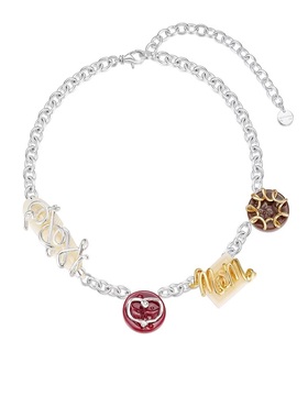 薄物 TysGrocery A/W23 PARK 四联浮雕树脂项链