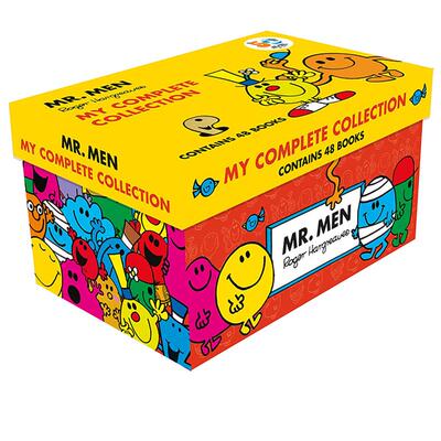 【自营】新版现货 奇先生妙小姐英文原版绘本 Mr Men 48 copy Complete Set 48册盒装 情绪管理图画书 亲子儿童启蒙阅读