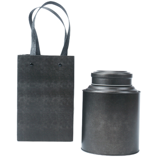 大号茶叶罐白茶一斤装圆形复古包装铁罐大红袍云南普洱家用密封罐