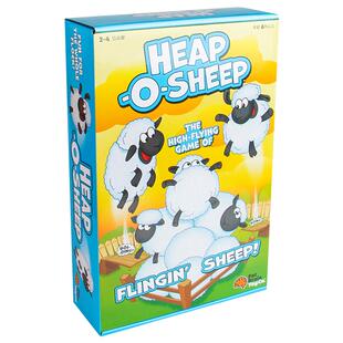 Fatbrain疯狂小绵羊儿童益智桌游逻辑思维玩具多人桌面游戏弹跳