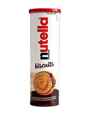 费列罗nutella能多益巧克力夹心榛子可可酱饼干罐装进口食品零食