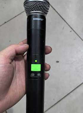 shure/舒尔 SLX2无线手持话筒带SM58咪头，实物拍